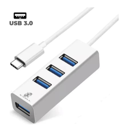 HUB ADAPTADOR USB/TYPE C FLEX BR