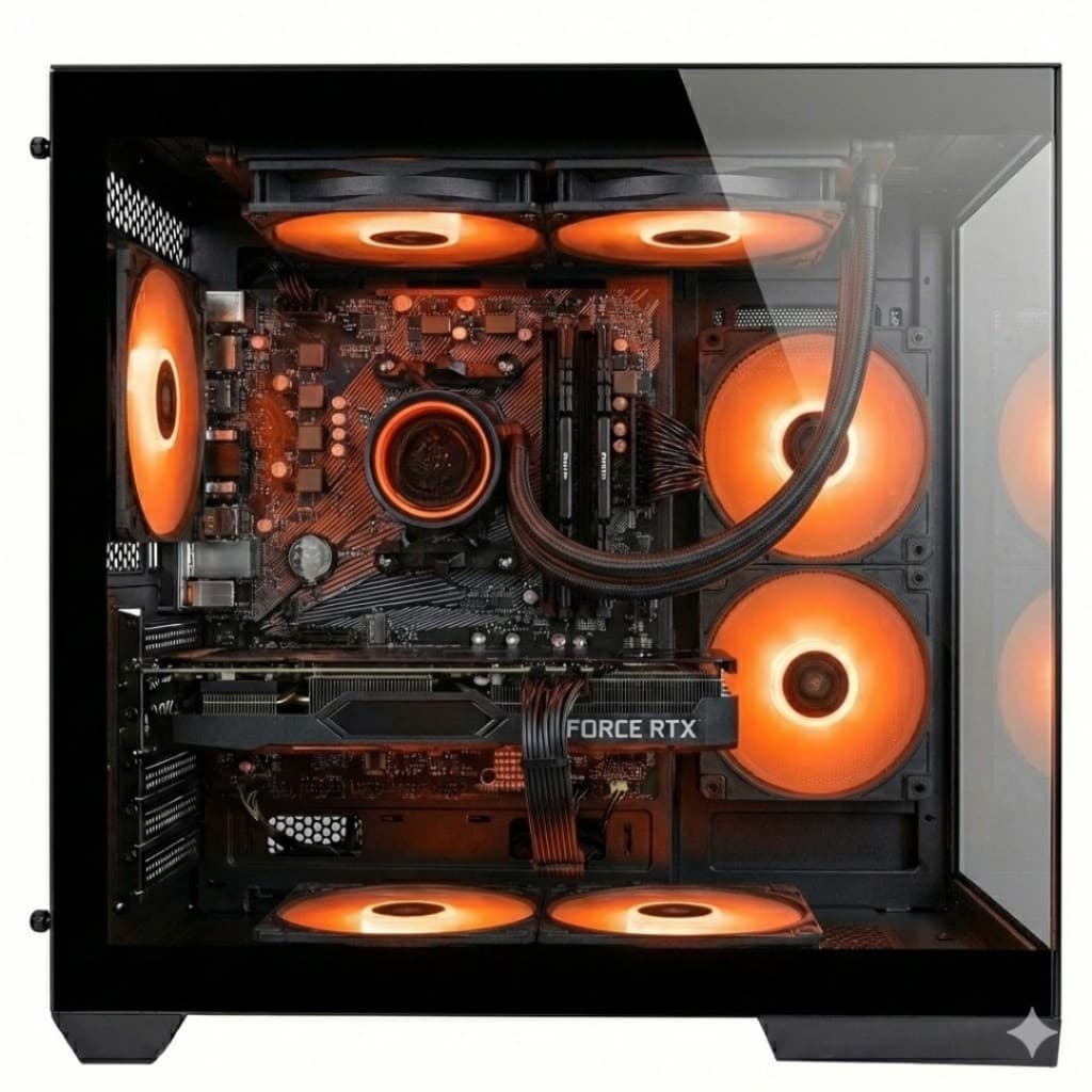 PC Gamer PULSE BluePC - Intel i7 12700KF, RTX 5060 8GB, 16GB, SSD 1TB, Fonte 750W - PGBP-PUL198