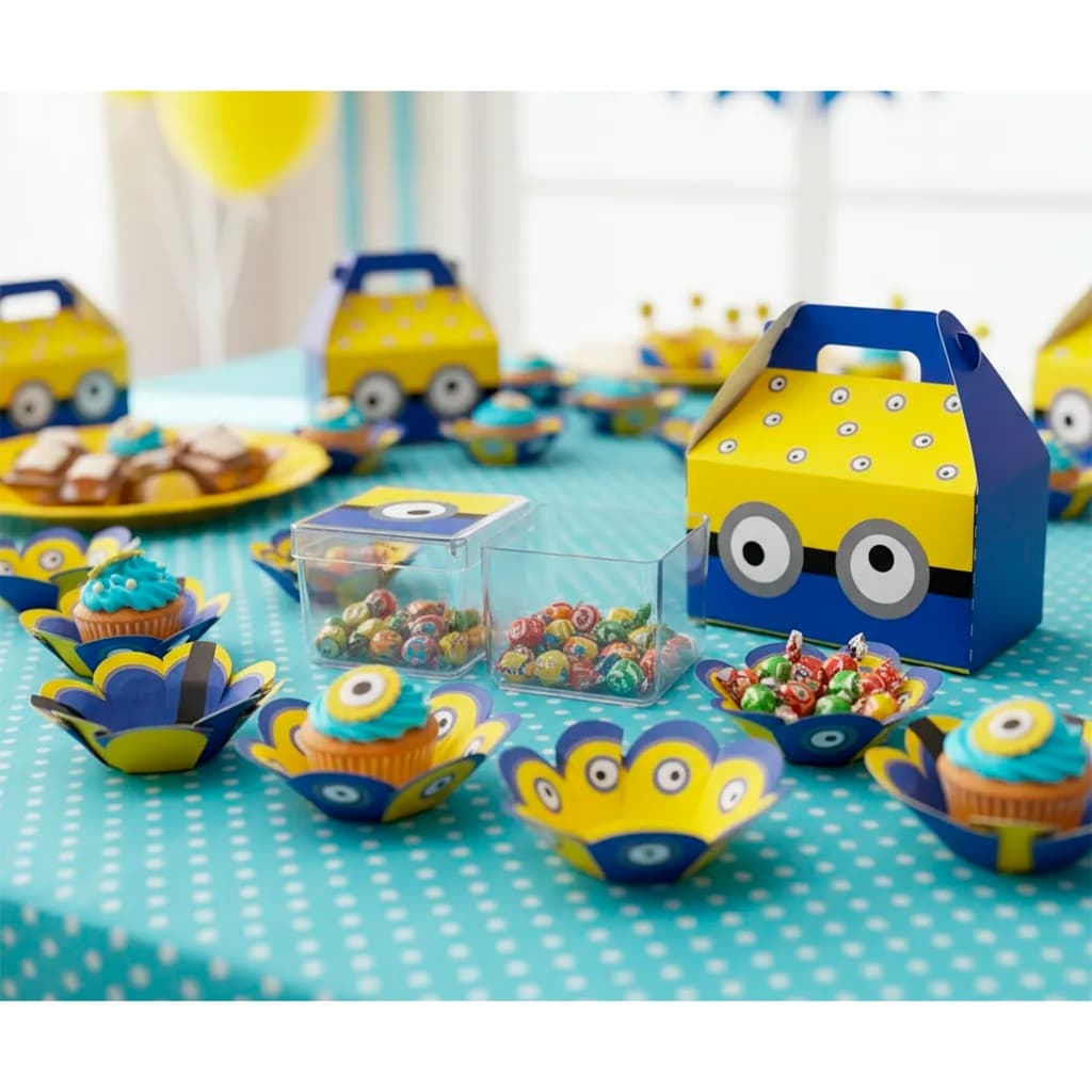 Kit Festa Minions Forminhas De Doce Lembrancinhas Decoração De Mesa Meu malvado Favorito
