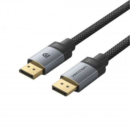 Vention - Cabo DisplayPort 16K 60Hz DP 1.4 2.0 80Gbps HDR Gaming Gamer Pro