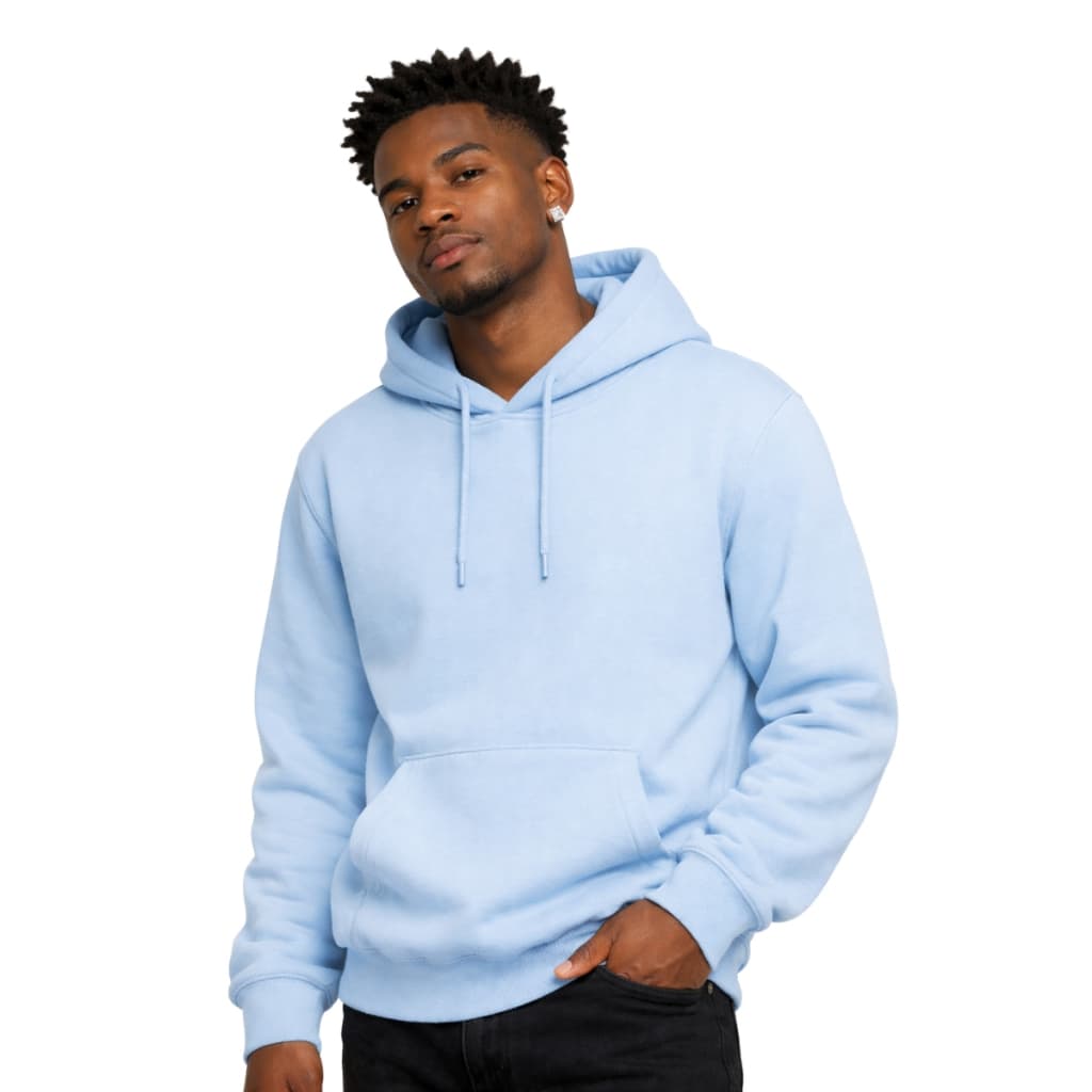 Blusa de Moletom Relaxado Canguru Com Capuz Macio Quente