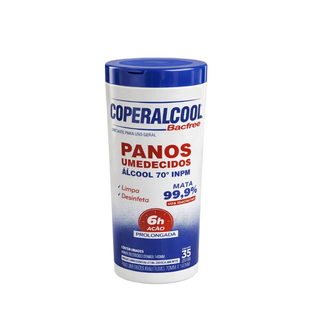 Panos Umedecidos Bacfree Classico Coperalcool