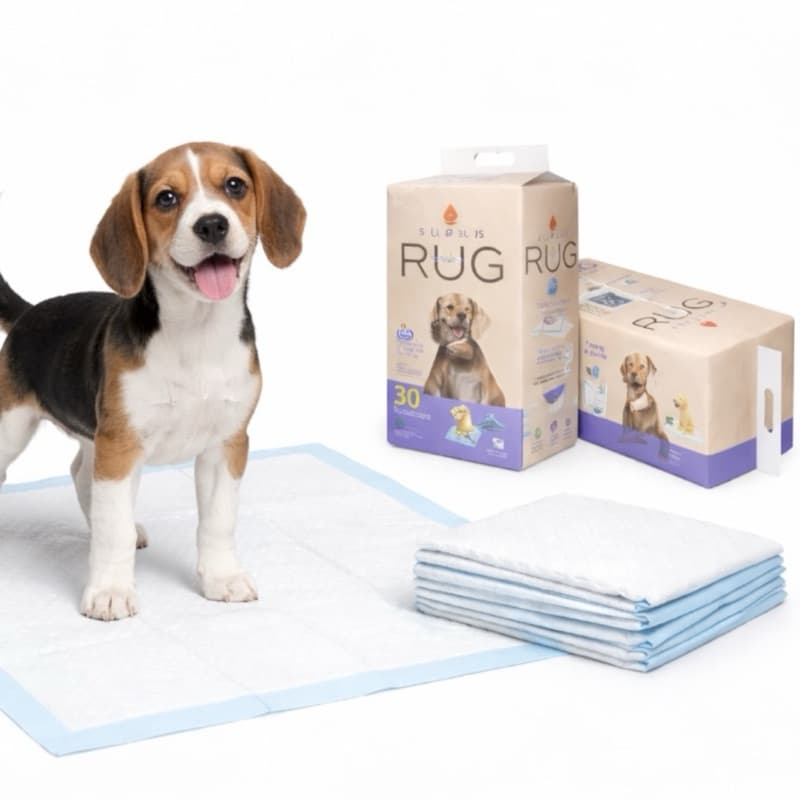 Tapete Higienico Pet 80x60 Premium Absorção imediata Tapete Cachorro 30 Unidades
