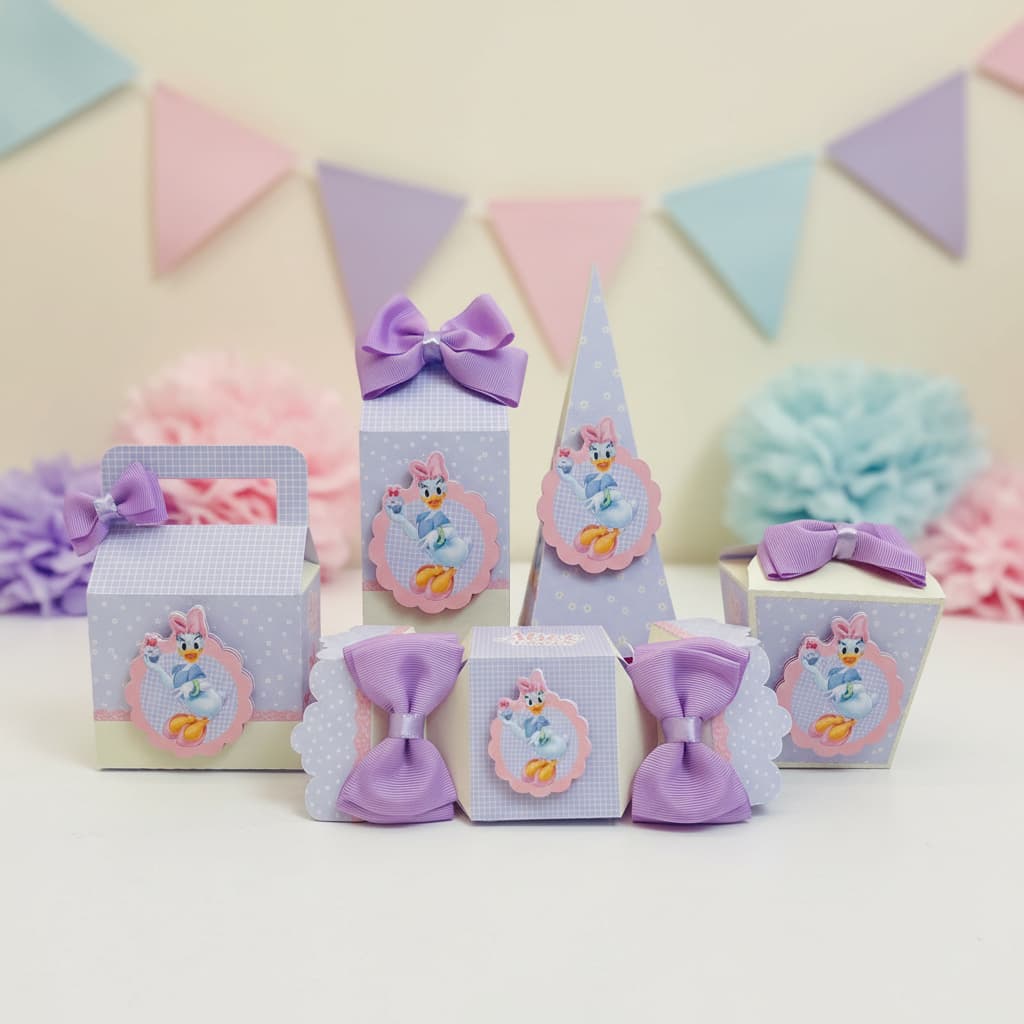 Envio rápido Margarida Donald Kit festa personalizado Lembrancinha Aniversário Infantil