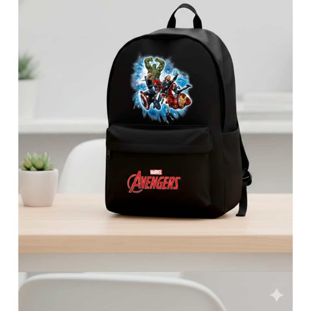 Mochila Escolar Anime Regulável Confortável Personagens - 02 Compartimentos volta as aula