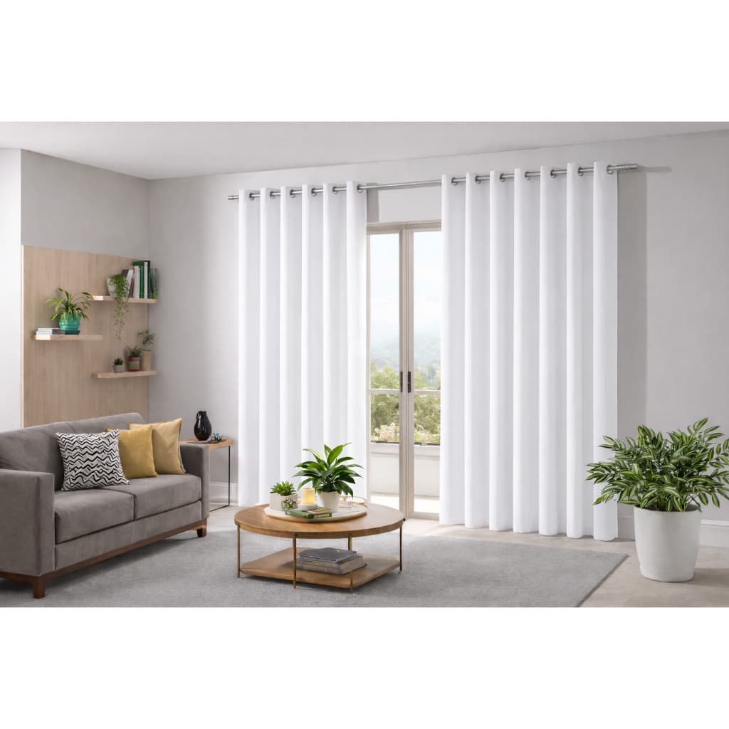 Cortina Letícia 4,00x2,70m | Decoração com Cores Variadas