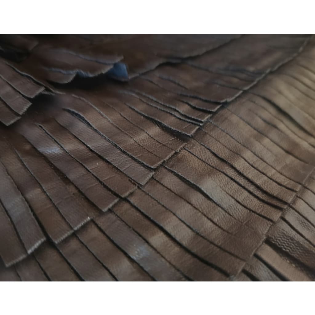 Tecido Tule Franjas - Poliamida e Polímero - Ideal para Moda Festa, Detalhes de Luxo, Roupas para Festivais, Fantasias