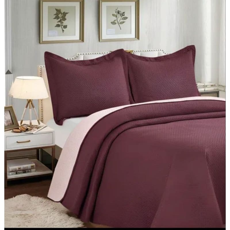 Colcha Siena Double  QUEEN – Dupla Face, Conforto e Elegância