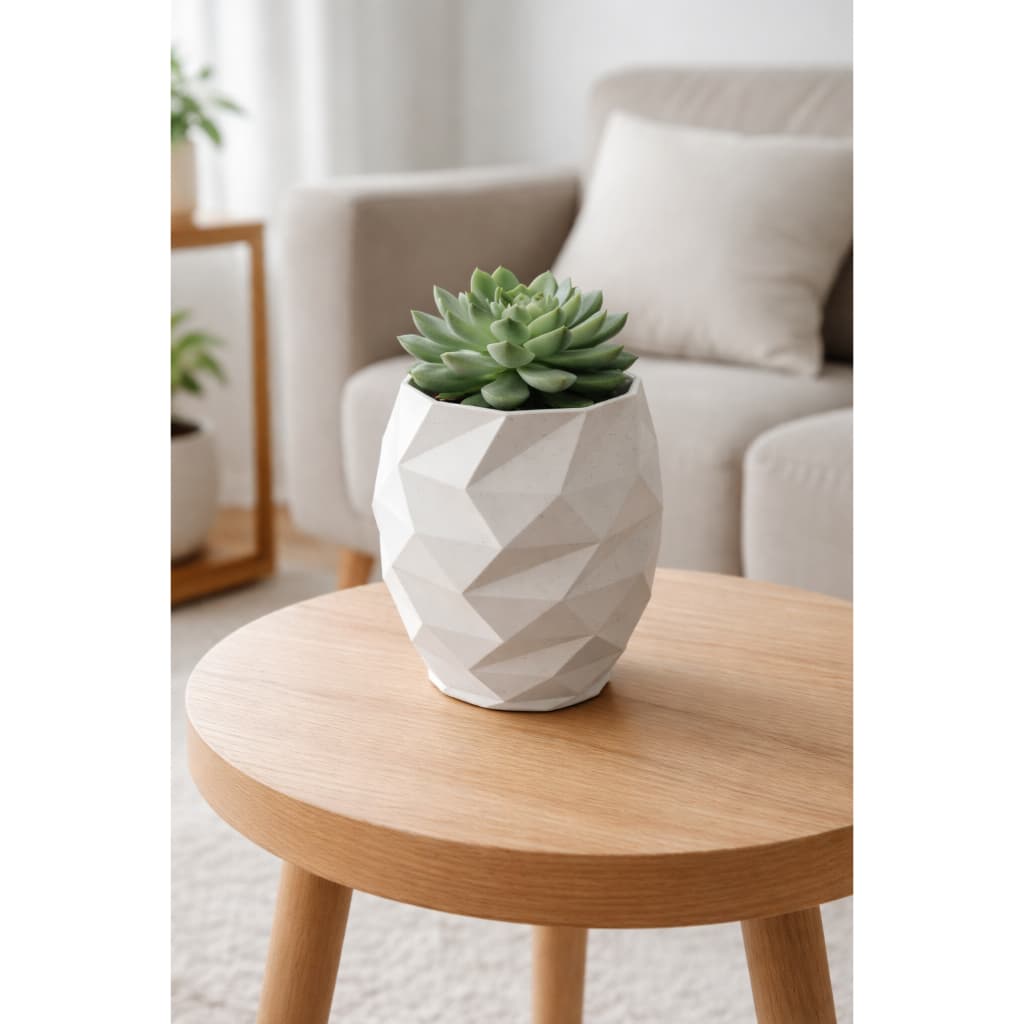 Vaso Decorativo Geométrico para Ambientes