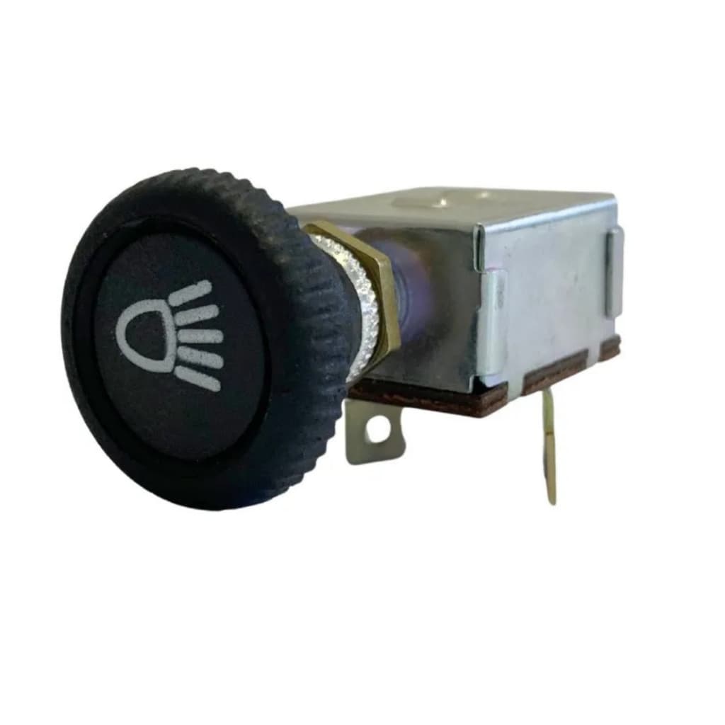 Chave Farol De Milha Fusca Com Botão Farol Preto