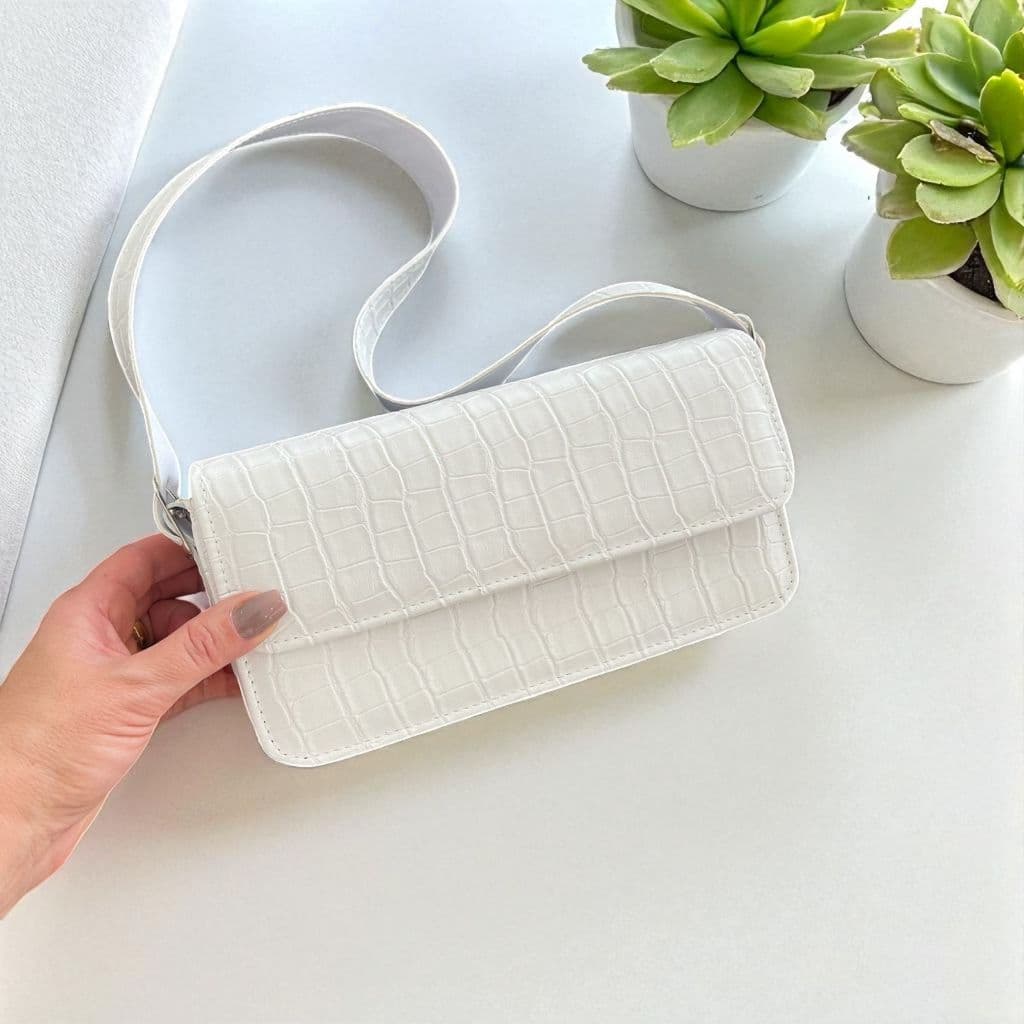 Bolsa Feminina Baguete de Ombro Premium Estlilo Boho Chic Envio Imediato