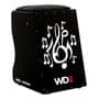 CAJON TRADICIONAL CUSTOM ELETRICO PRETO | PRETO MUSICAL - MA.