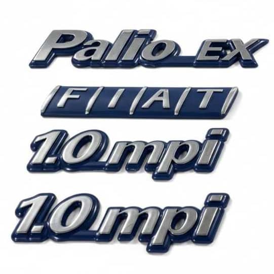 Kit Emblemas Palio Ex 1.0 Mpi Fiat
