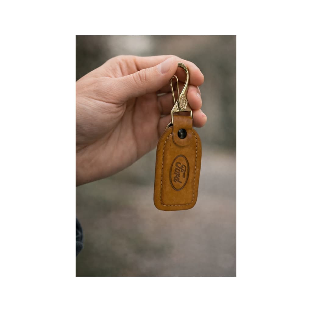 Chaveiro Automotivo De Couro Personalizado Universal