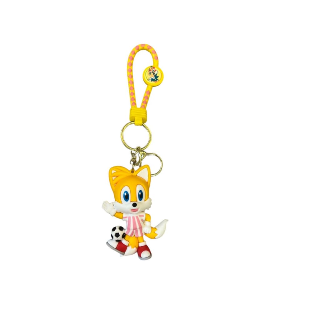 Chaveiro Sonic - Amarelo/para mochila escolar