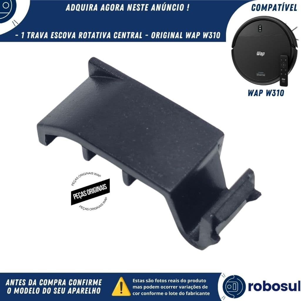 Trava da Escova Rotativa Central Original Para Robô Aspirador Wap Robot W310