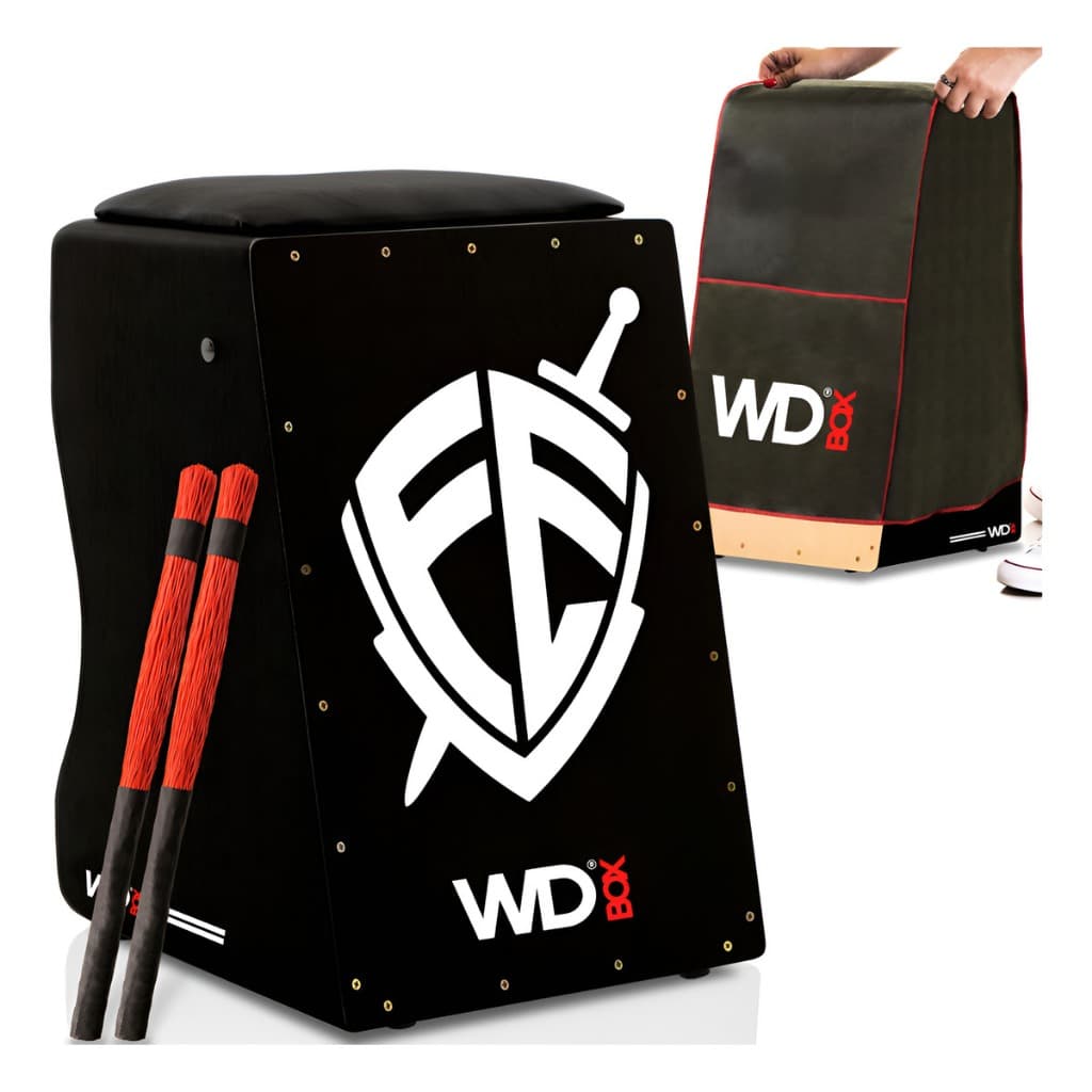 CAJÓN WD CUSTOM ELÉTRICO PROFISSIONAL | N | PRETO | FE