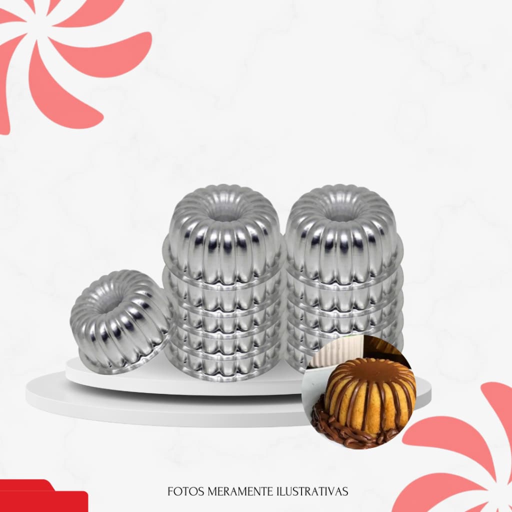 KIT C/12 MINI FORMAS DECORADAS GOMADA N1 9X4