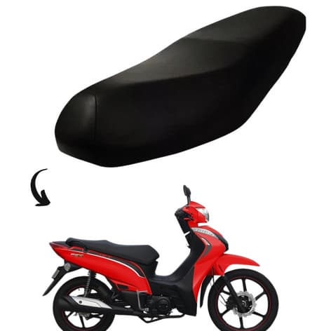 Capa Para Banco Moto Shineray Jet 50 Preto Modelo Original Rocha Capas