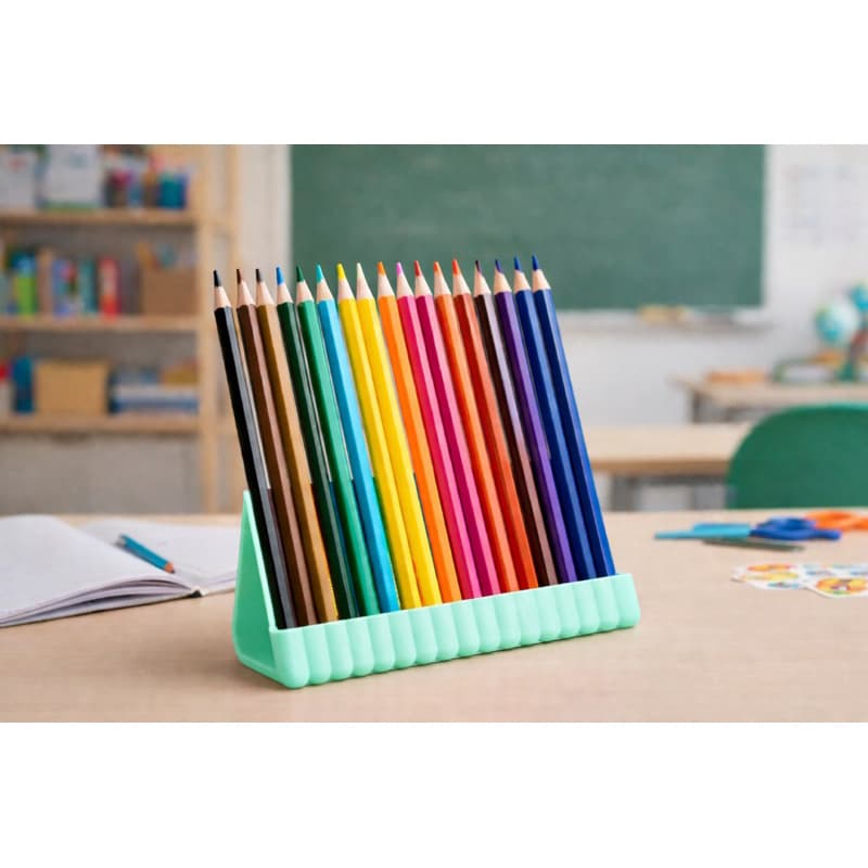 Porta Lápis Organizador Volta às Aulas – Capacidade 18 Lápis