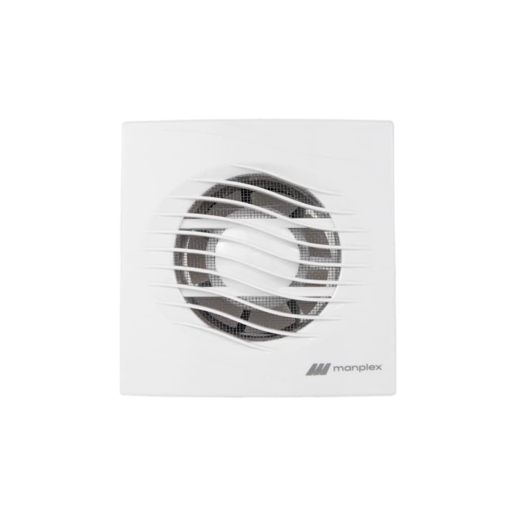 Exaustor Banheiro 100mm Bivolt Manplex 6W Embutir Silencioso Parede Teto