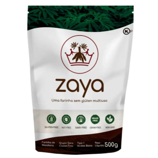 FARINHA DE MANDIOCA ZAYA 500G - ZAYA