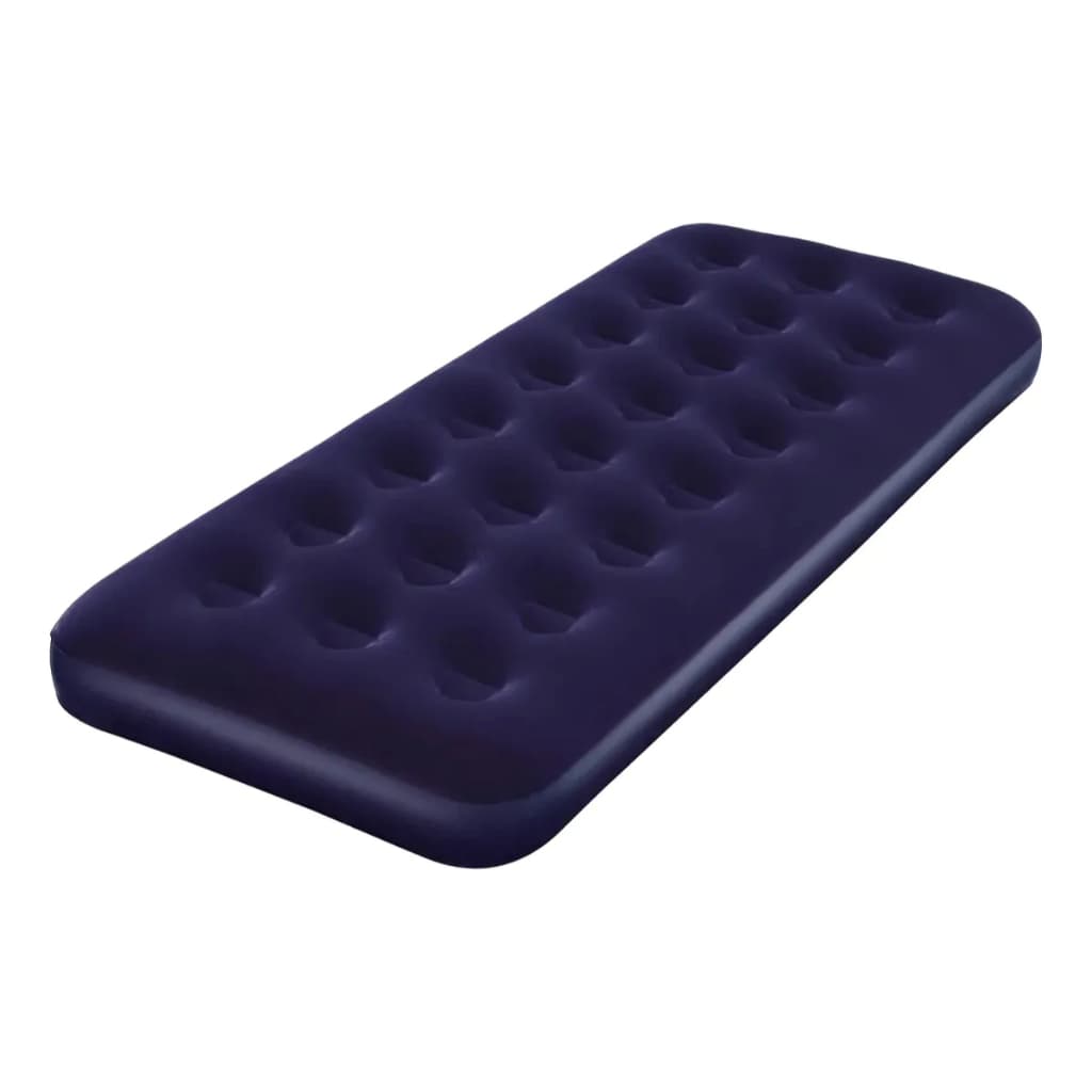 Colchão Inflavel Solteiro Azul Suporta 150kgs Bestway