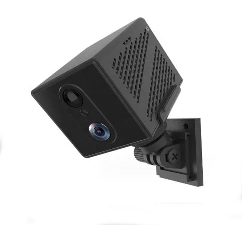 Mini Camera Espia Wifi Oculta Bateria 2000mah Segurança Preto