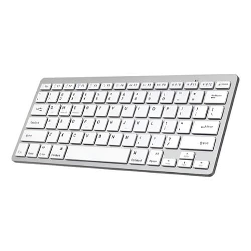 Mini Teclado Sem Fio Bluetooth Slim Uso em Notebook Tablet Celular e Computador