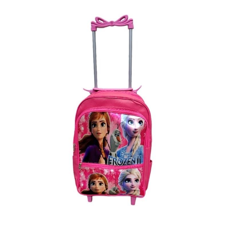 Mochilas escolar feminina rodinhas Frozen