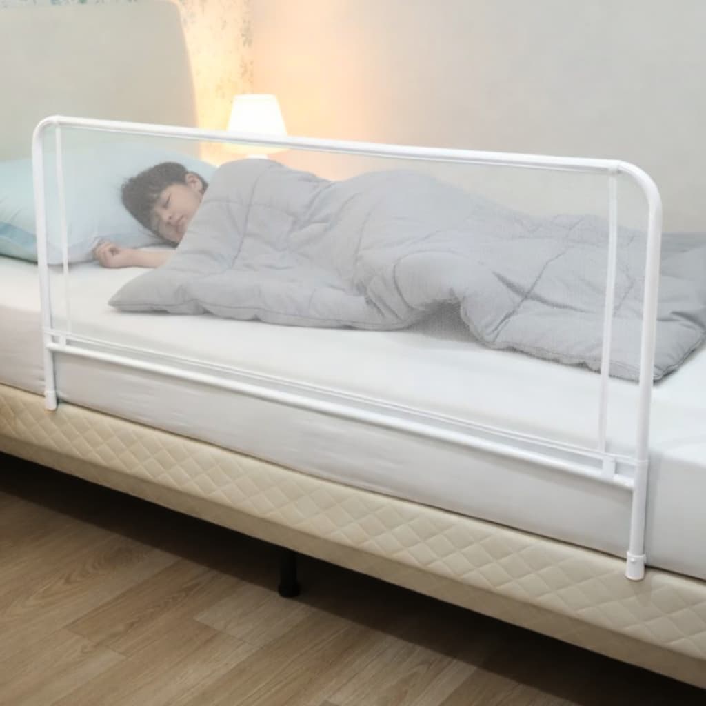 Grade Segurança Tela Cama Colchão Proteção 120x54 Resistente Idoso Criança Bebê  Grande Largura 120cm Branca