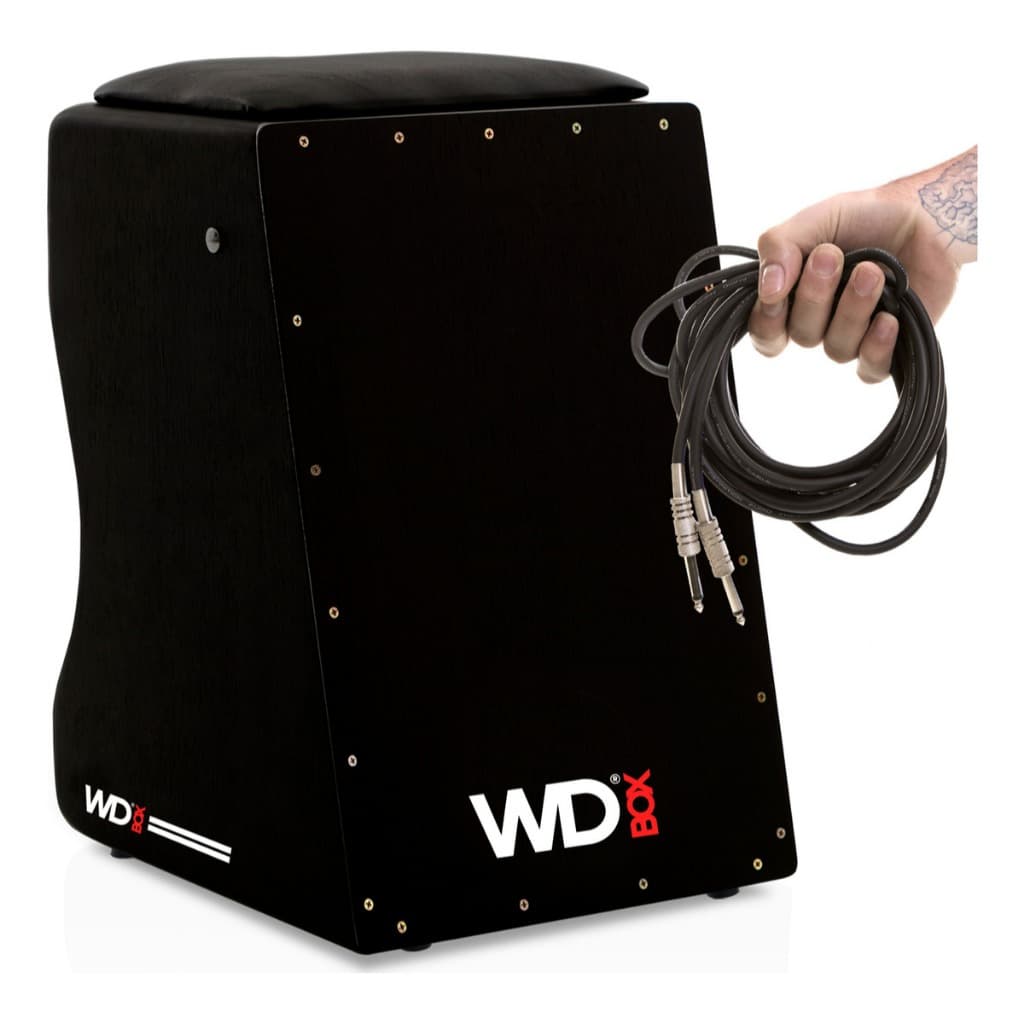CAJÓN WD CUSTOM ELÉTRICO PROFISSIONAL | Q | PRETO