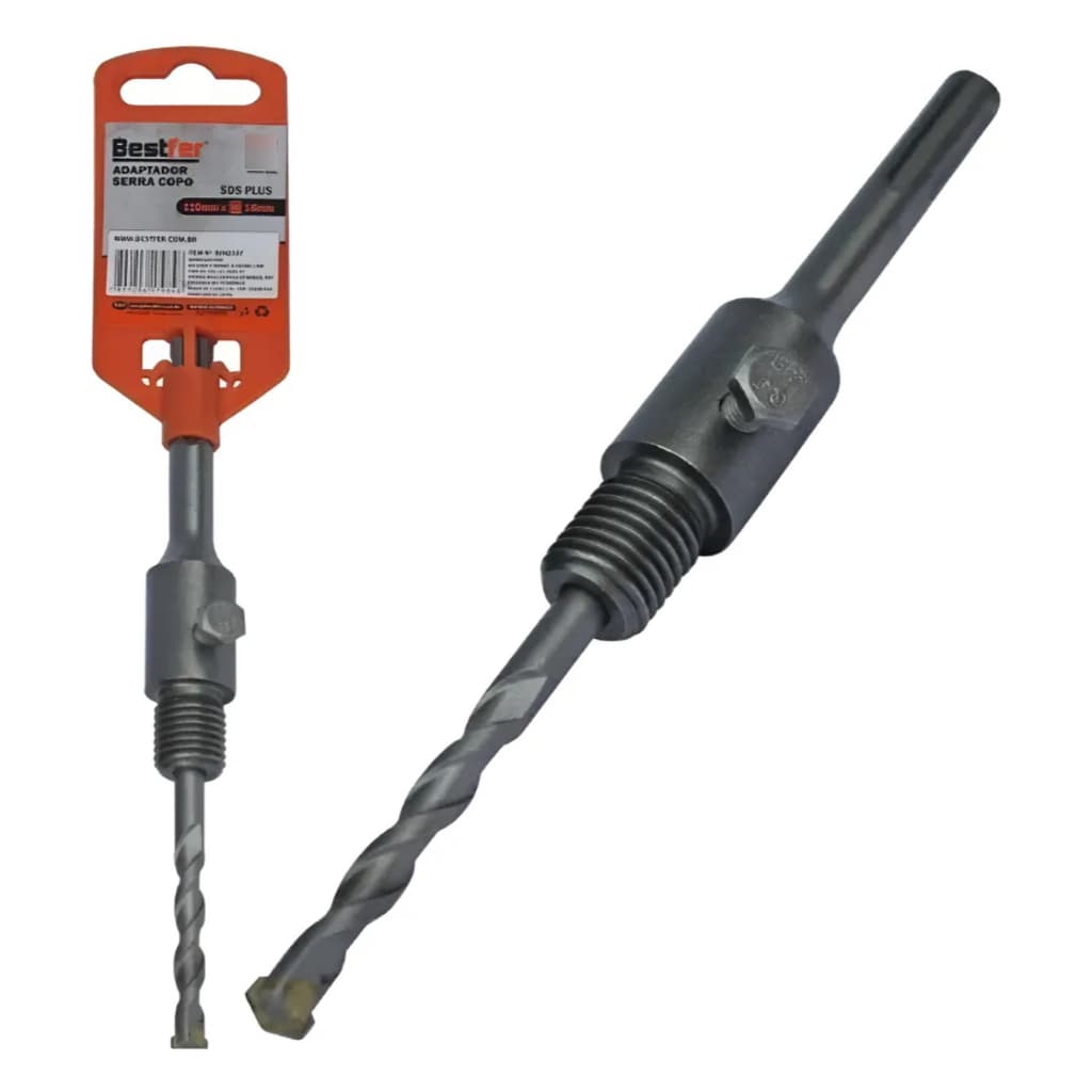 Adaptador Serra Copo Sds Plus 110mm x 16mm Bestfer Ref. BFH2337