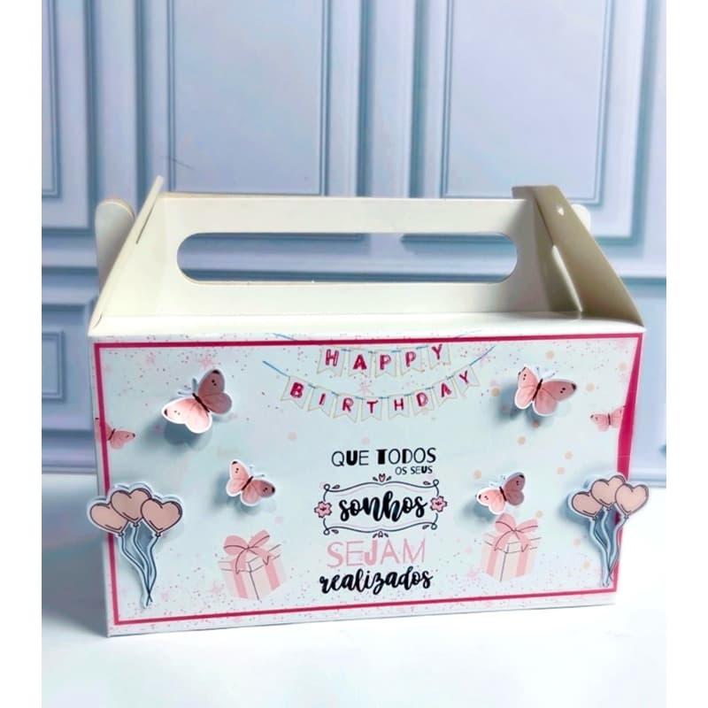 Caixa Maleta Personalizada Para Lembrancinhas / Delivery / Fazemos todos os Temas / Presente / Aniversário