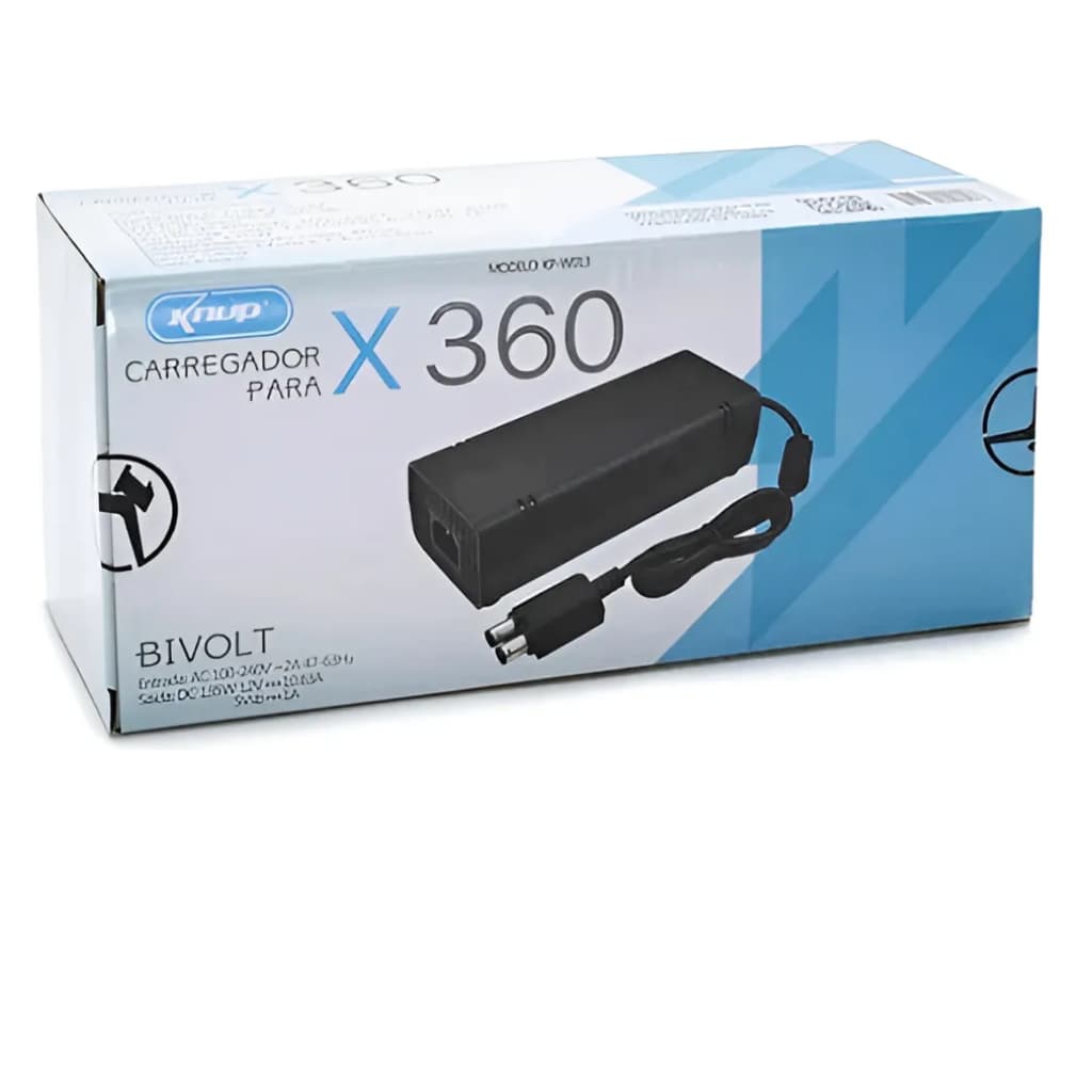 Fonte para Xbox-E (Super Slim) 1 Pino Bivolt 110V / 220V