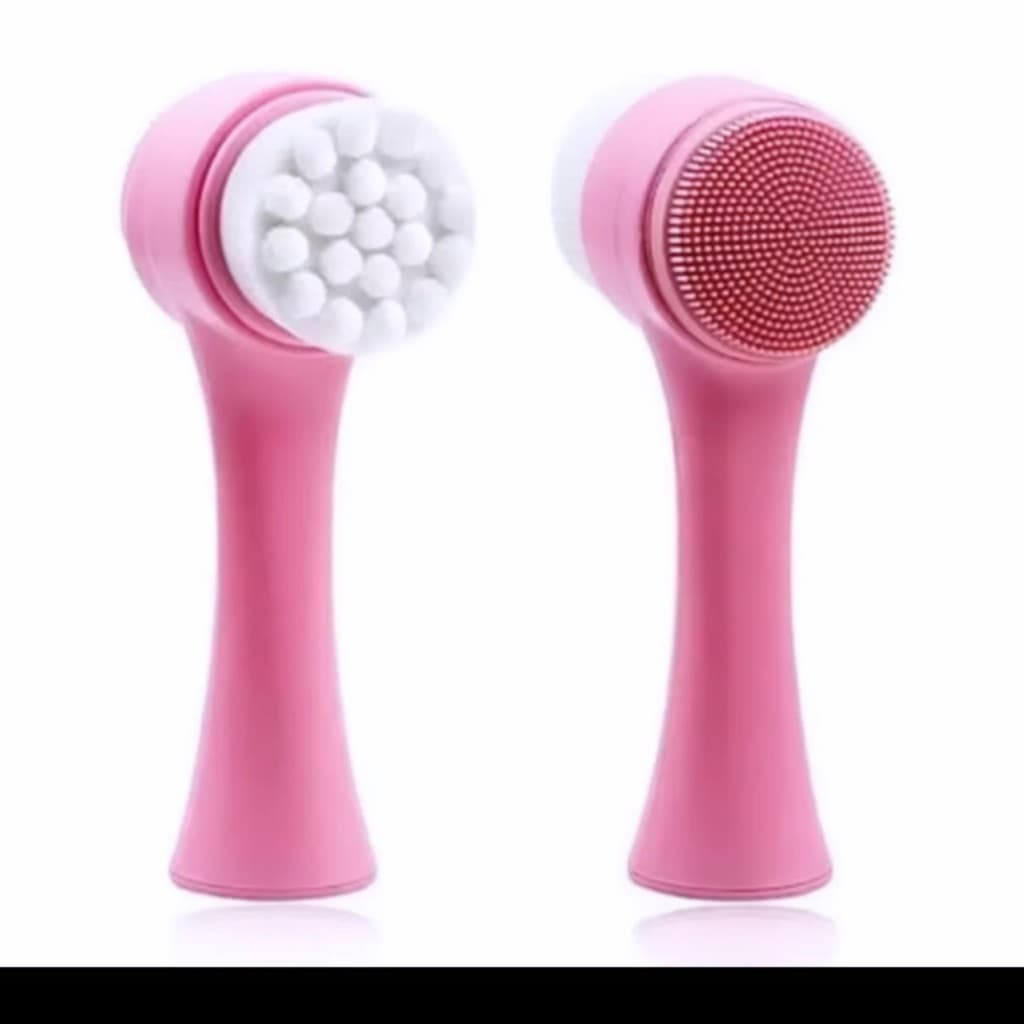 Escova de Limpeza Facial 2 em 1 | Dupla Face