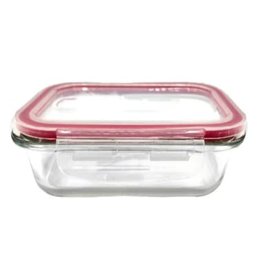 Pote de Vidro Hermético Retangular 640ml