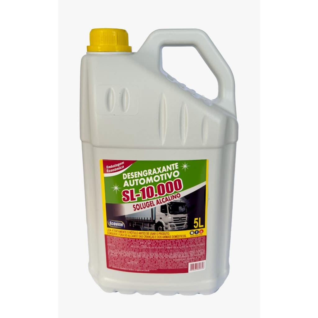 Desengraxante Automotivo Solugel Alcalino Ecoville SL-10.000