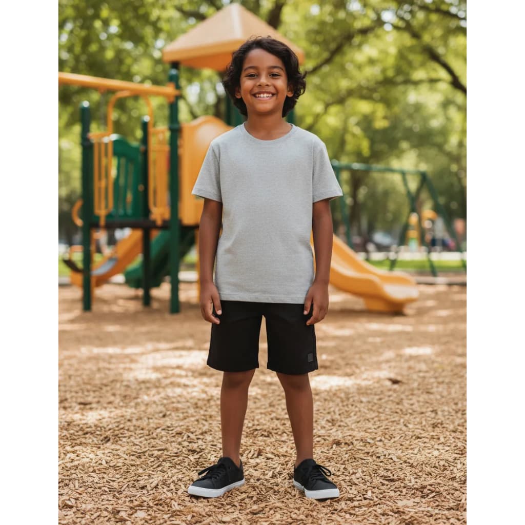 Camiseta Infantil Menino Camisa Básica 100% Algodão 30.1 Lisa
