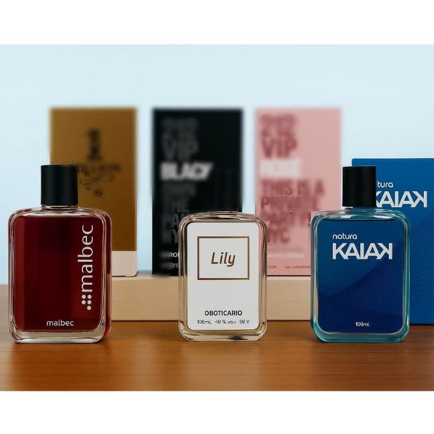 Perfumes Contratipos Feminino e Masculino 100ml