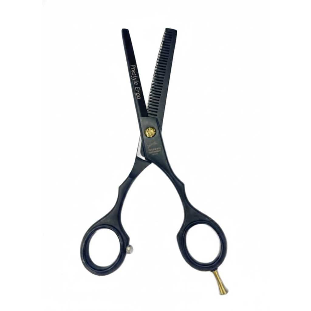 Tesoura de Desbaste Profissional Jaguar 6.5 ou 7 polegadas Preta Corte Barbeiro Cabeleireiro