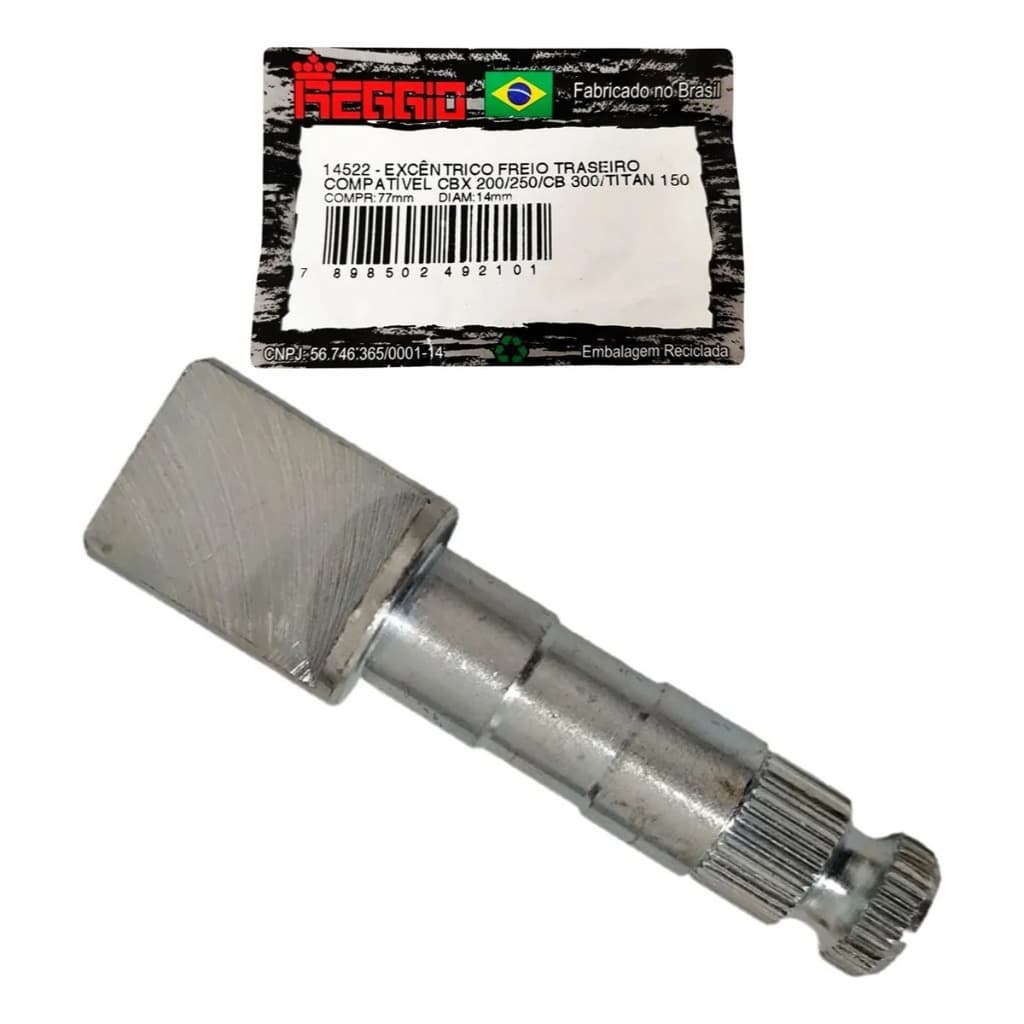 Eixo Excêntrico Abre Patim Strada Twister Cb300 14522 Reggio