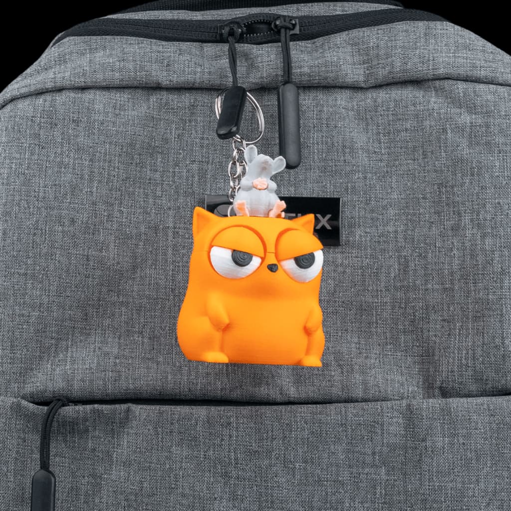 Chaveiro Colecionável Gatinho Raivoso