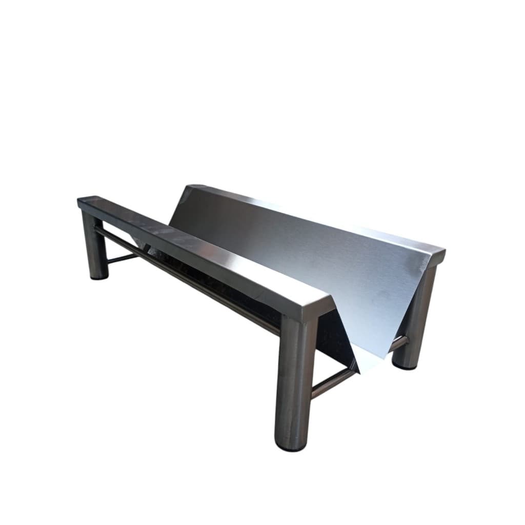 Calha Cirúrgica Veterinária Pet - 100% Inox Média Tamanho 60 Cm