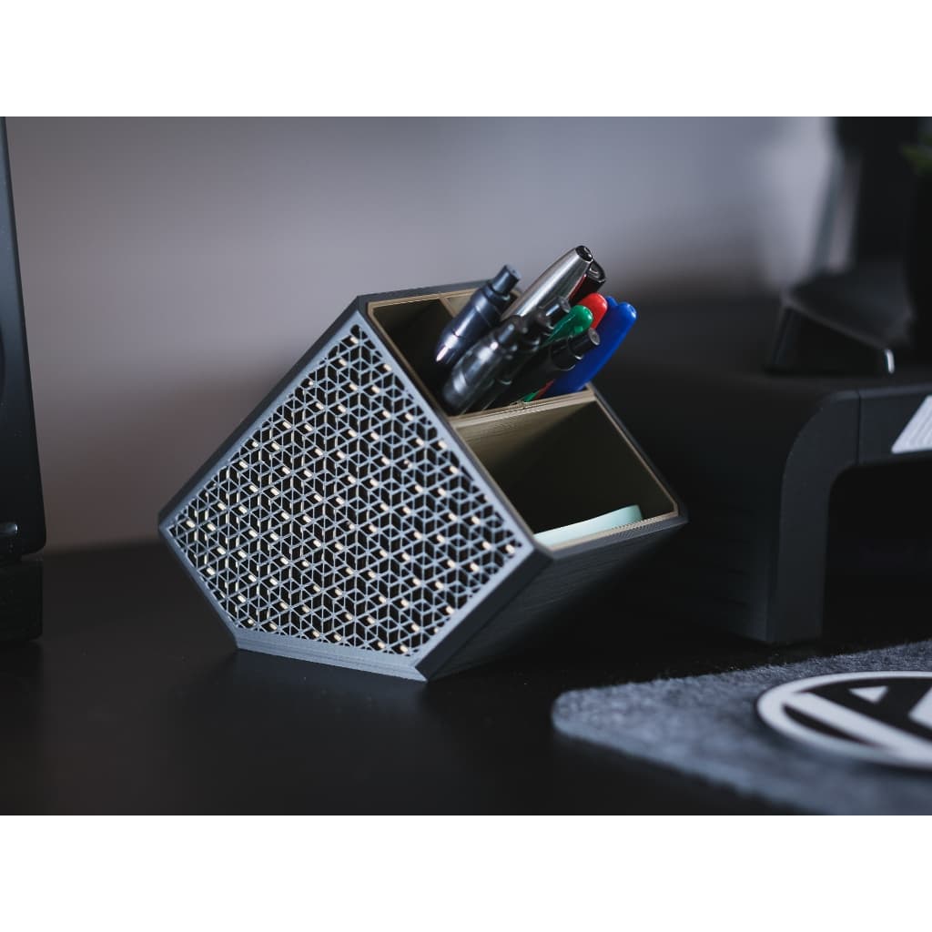 Porta-Canetas Organizador de Mesa Premium – Design Moderno