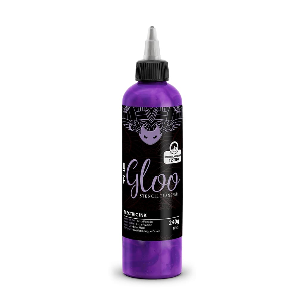 Stencil Transfer para Tatuagem The Gloo Electric Ink 240ML