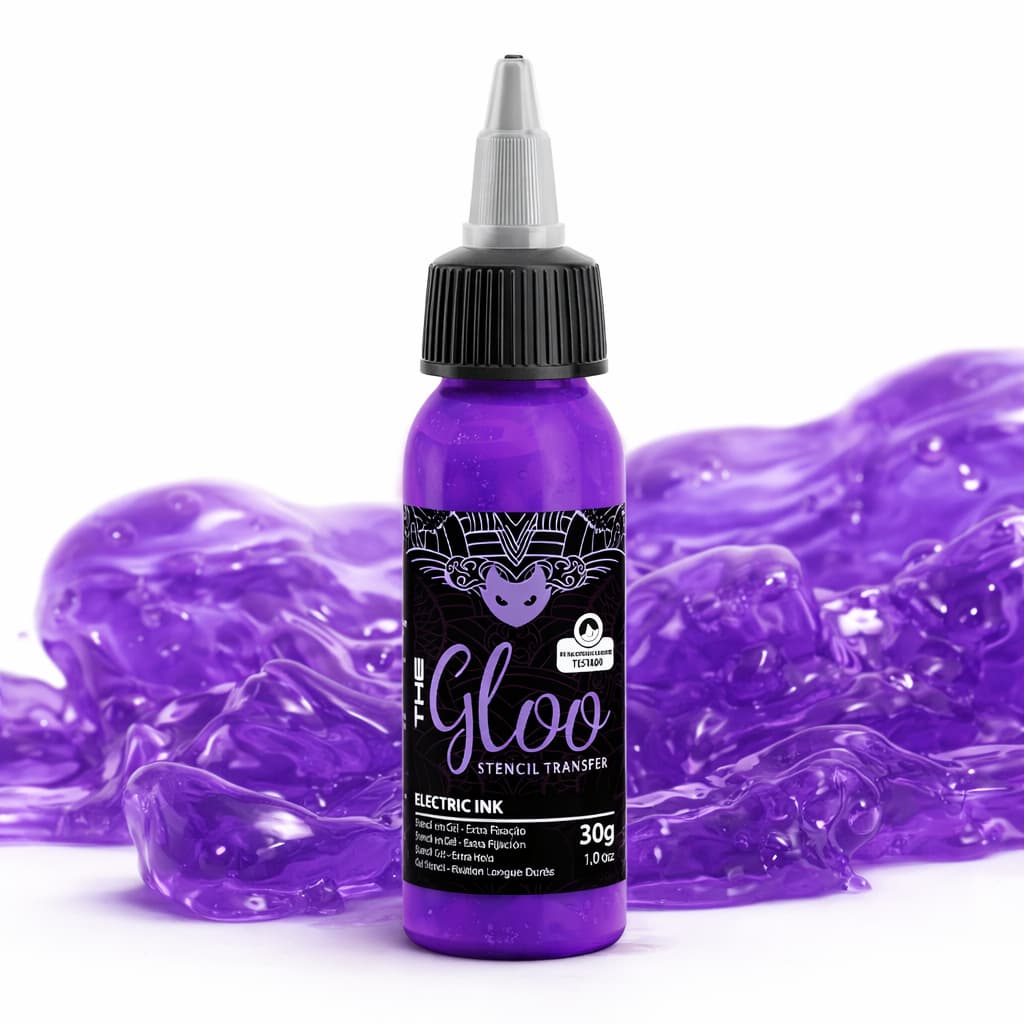 The Gloo Stencil Transfer 30g Para Decalque Térmico