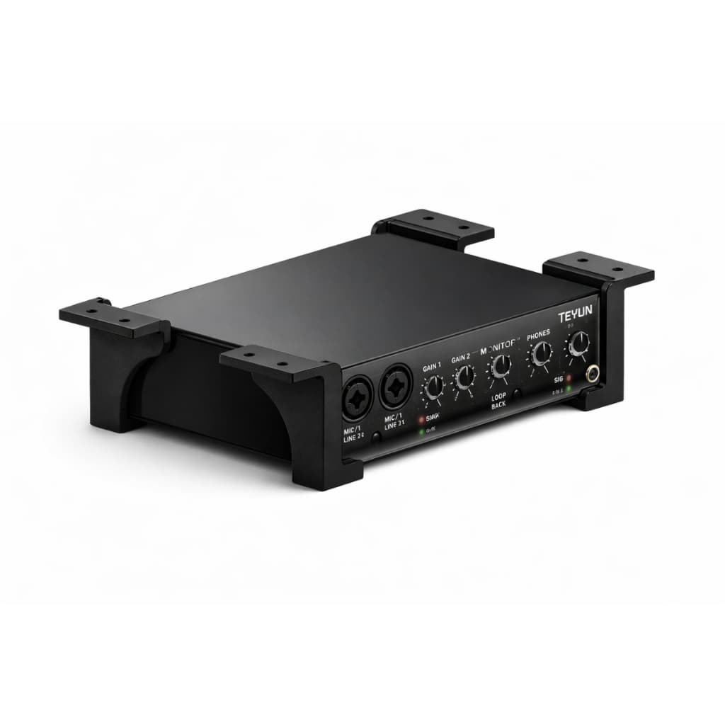 Suporte De Mesa Tipo Gaveta Interface de Áudio Teyun
