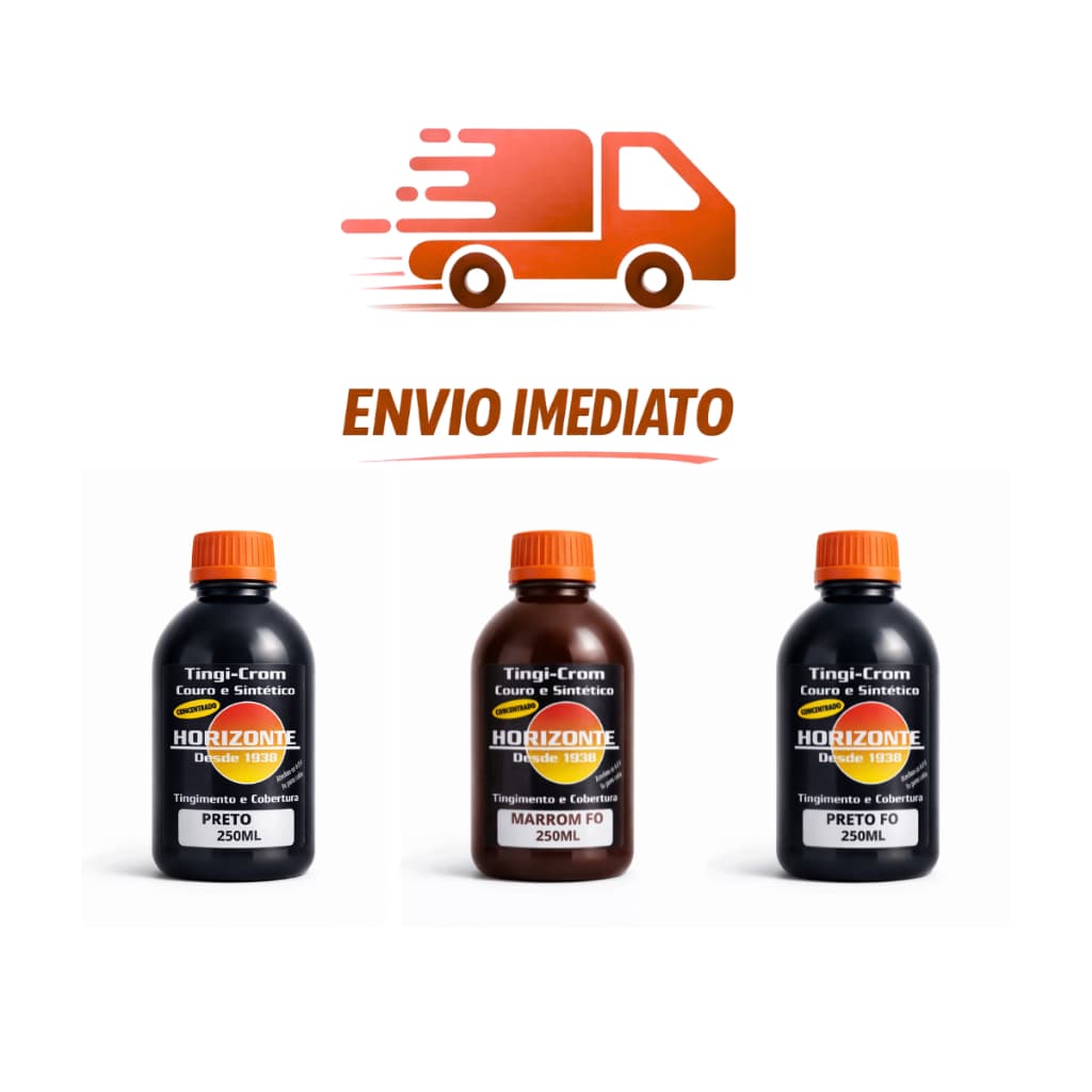 Tinta Base Dagua Para Couro e Sintetico Volante Banco de Carro 250ML Tingi Couro Horizonte