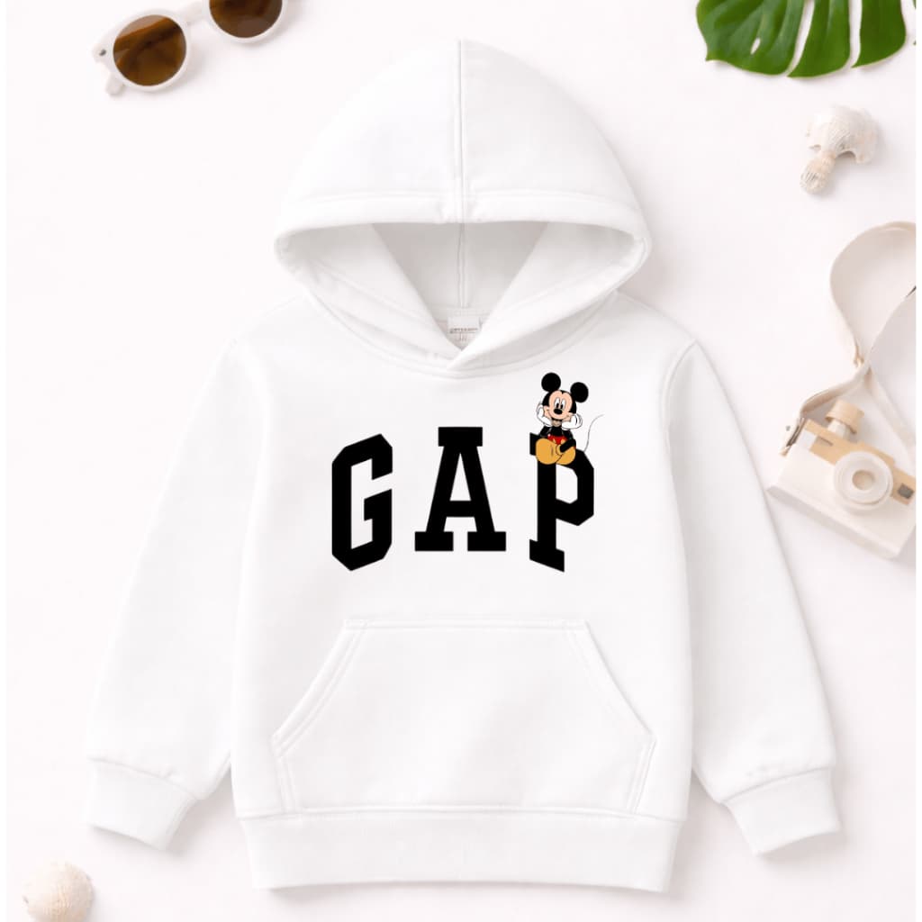 Moletom Canguru com Capuz Infantil Juvenil - Unissex  - Casaco Confortavel para Frio Estiloso - Agasalho Lindo